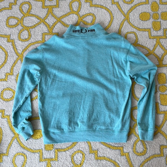 VS PINK 1/4 Zip Sweatshirt. Sz L - Picture 4 of 5